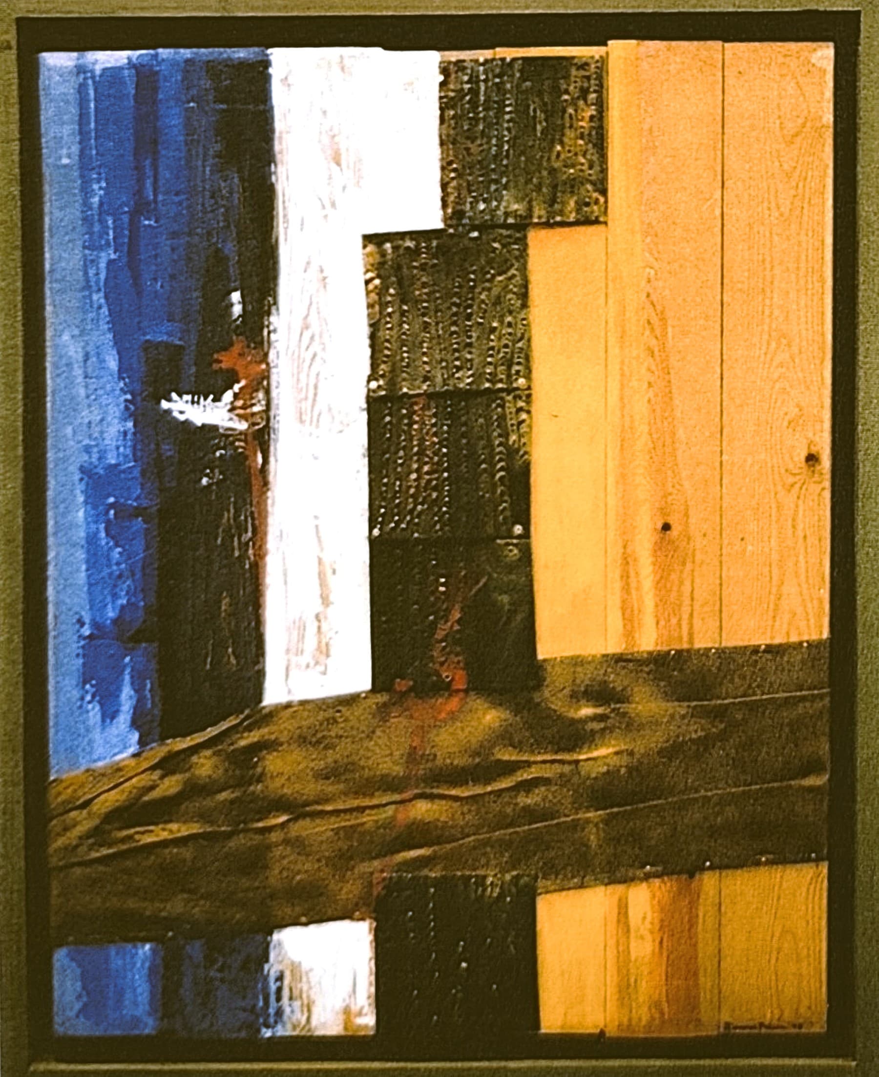 Obra abstracta Jalón por Antonio Casares Palma