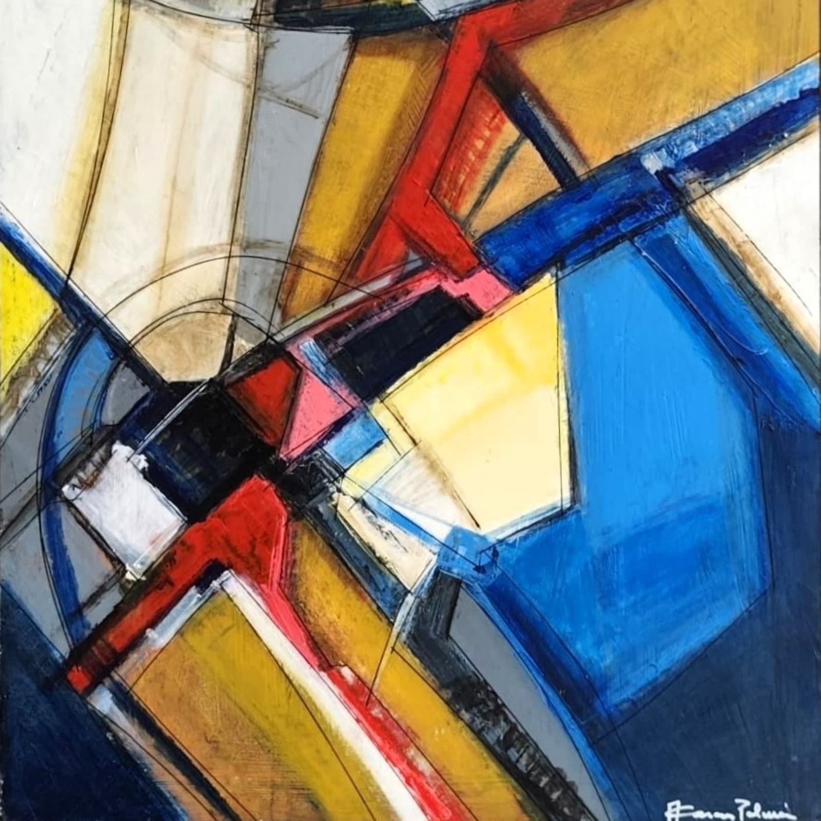 Serie Serie PASSAU - Antonio Casares Palma, Pintura Abstracta Contemporánea