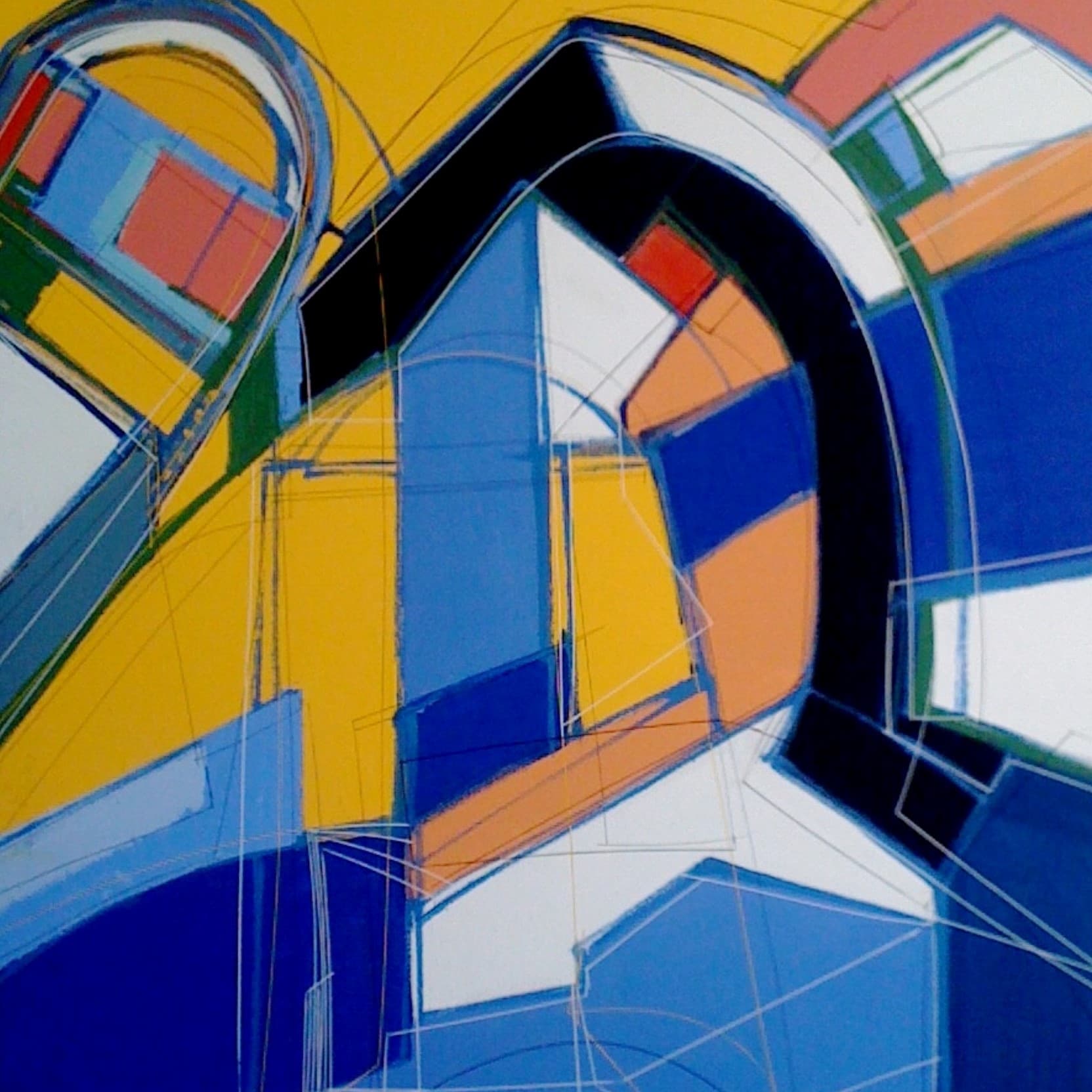 Serie Serie POZNAN - Antonio Casares Palma, Pintura Abstracta Contemporánea