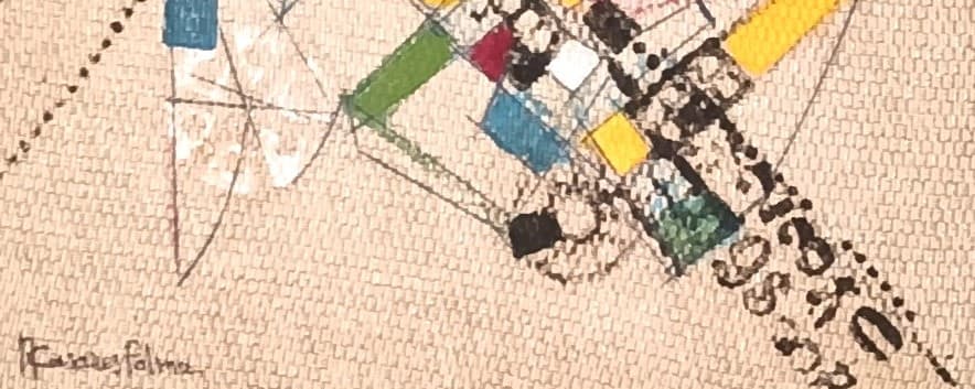 Antonio Casares Palma - Pintor Abstracto - Serie Serie CONEXIONES