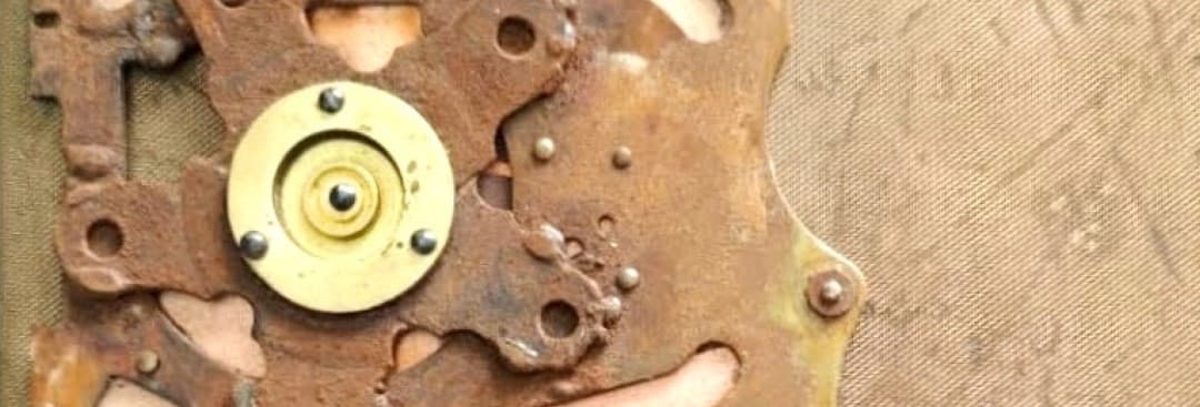 Antonio Casares Palma - Pintor Abstracto - Serie Serie METALES 20x20