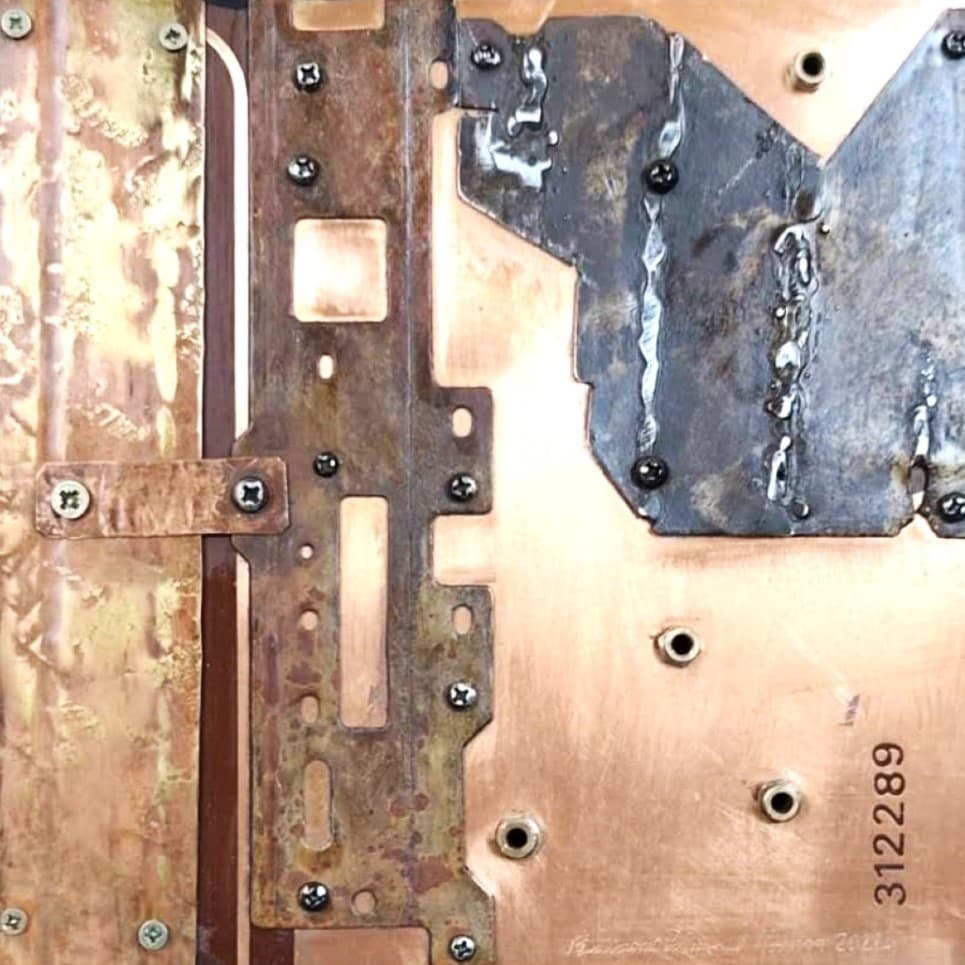 Serie Serie METALES 20x20 - Antonio Casares Palma, Pintura Abstracta Contemporánea