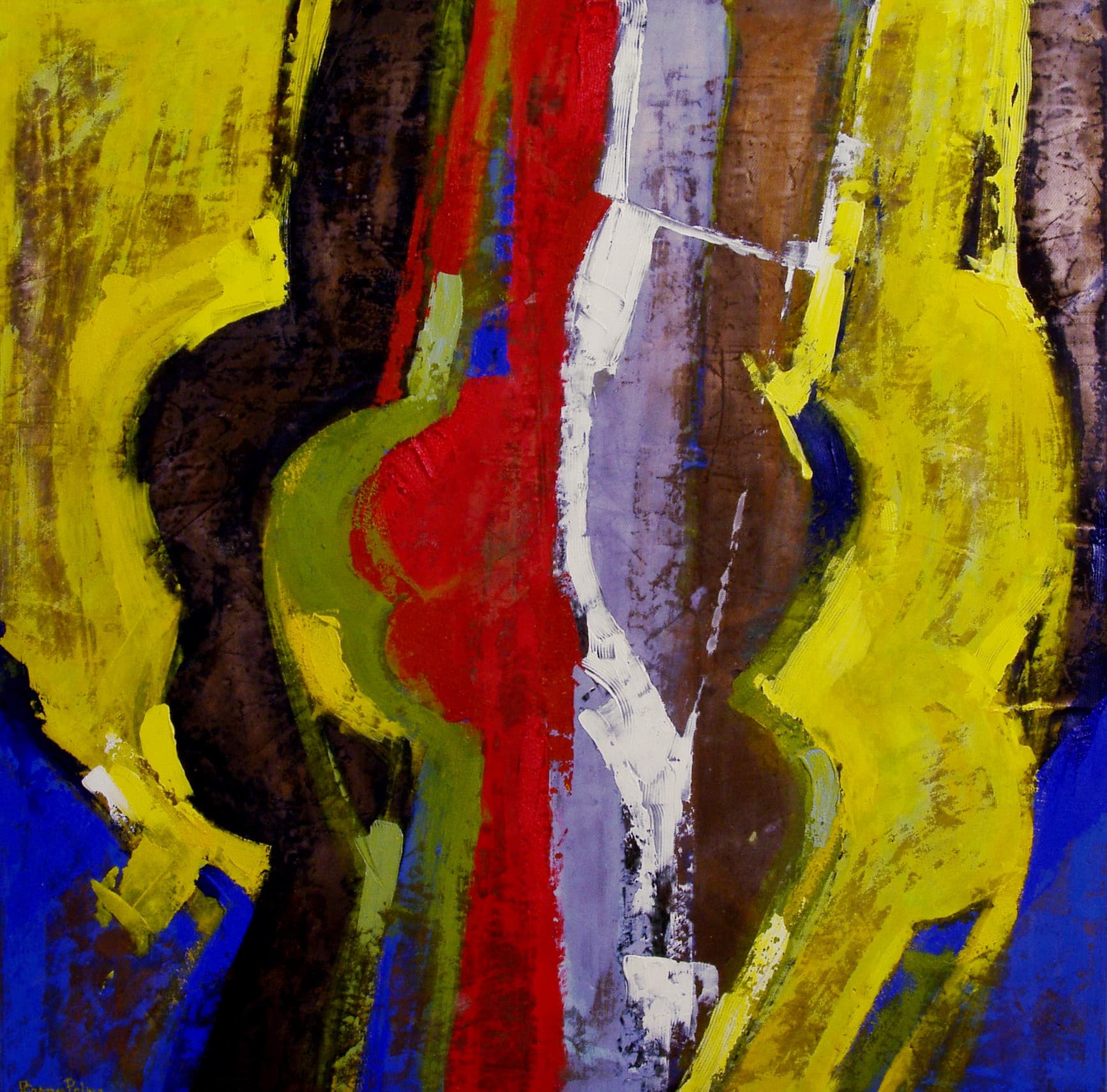 Serie ÓLEO SOBRE MALLA (75x75)