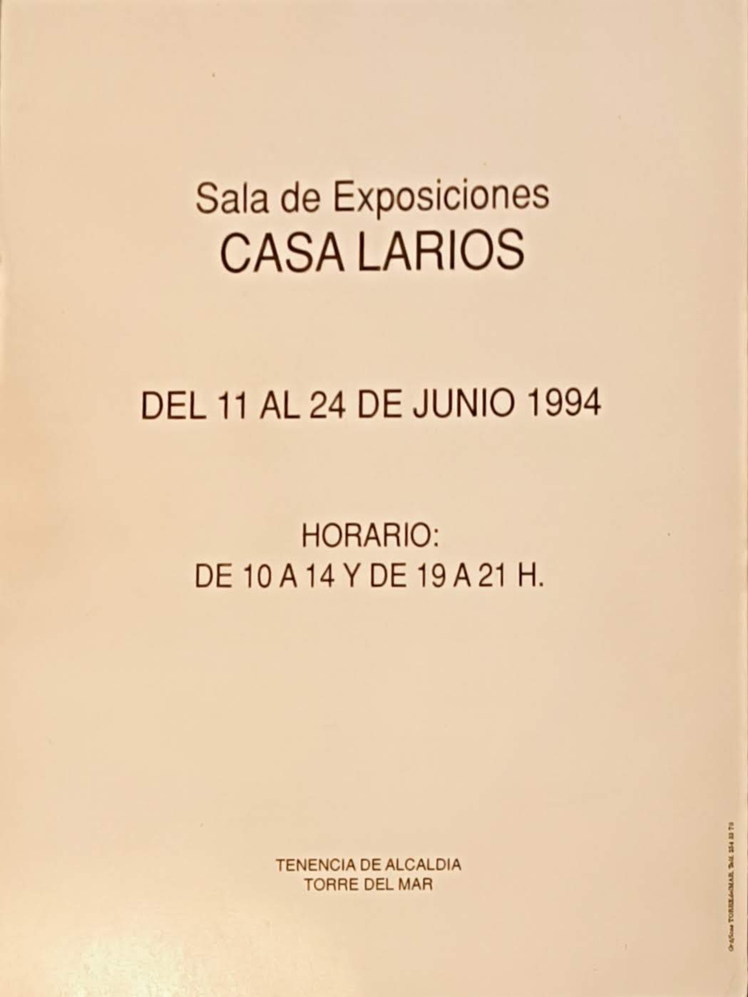 Detalle Exposición del Sol