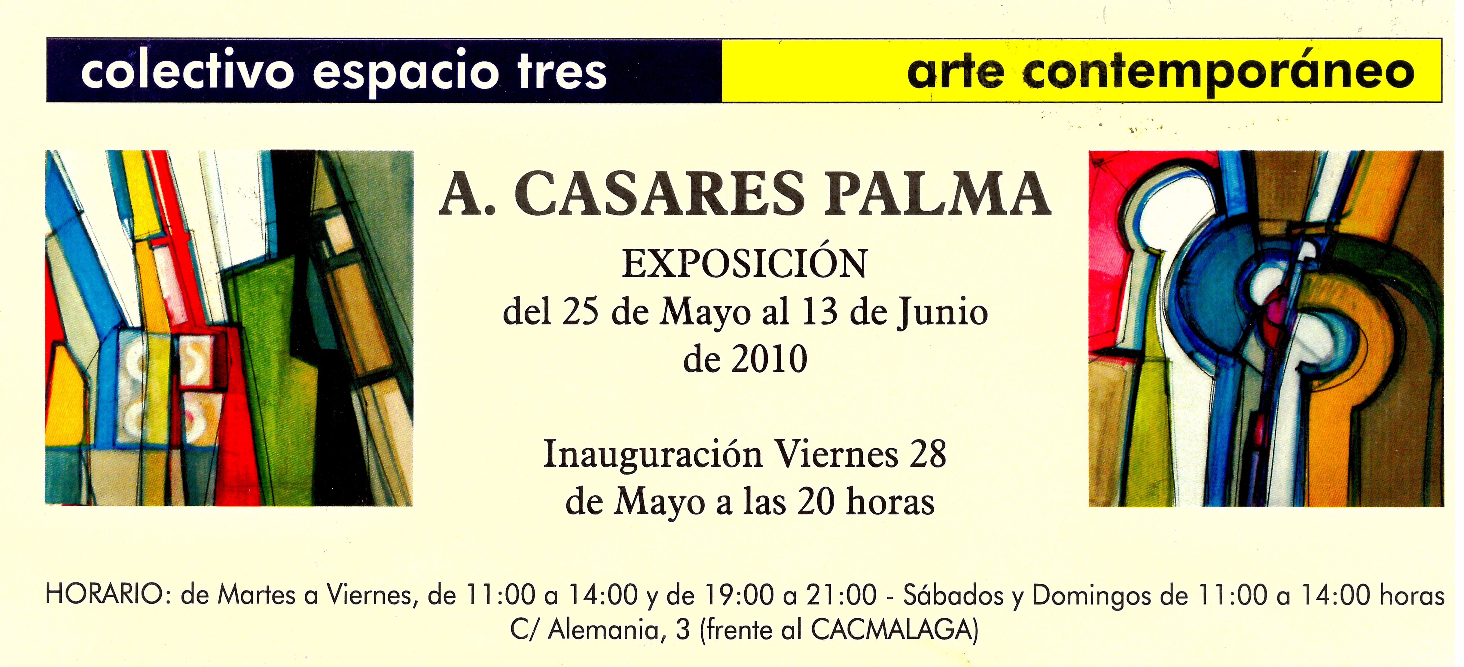 ARCHIVO: Exposición Individual en la Galería Espacio Tres