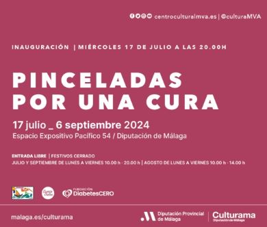 Exposición 'Pinceladas por una cura'